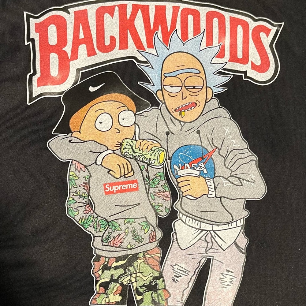 Rick and Morty 2x Pullover sweatshirt. Never worn.